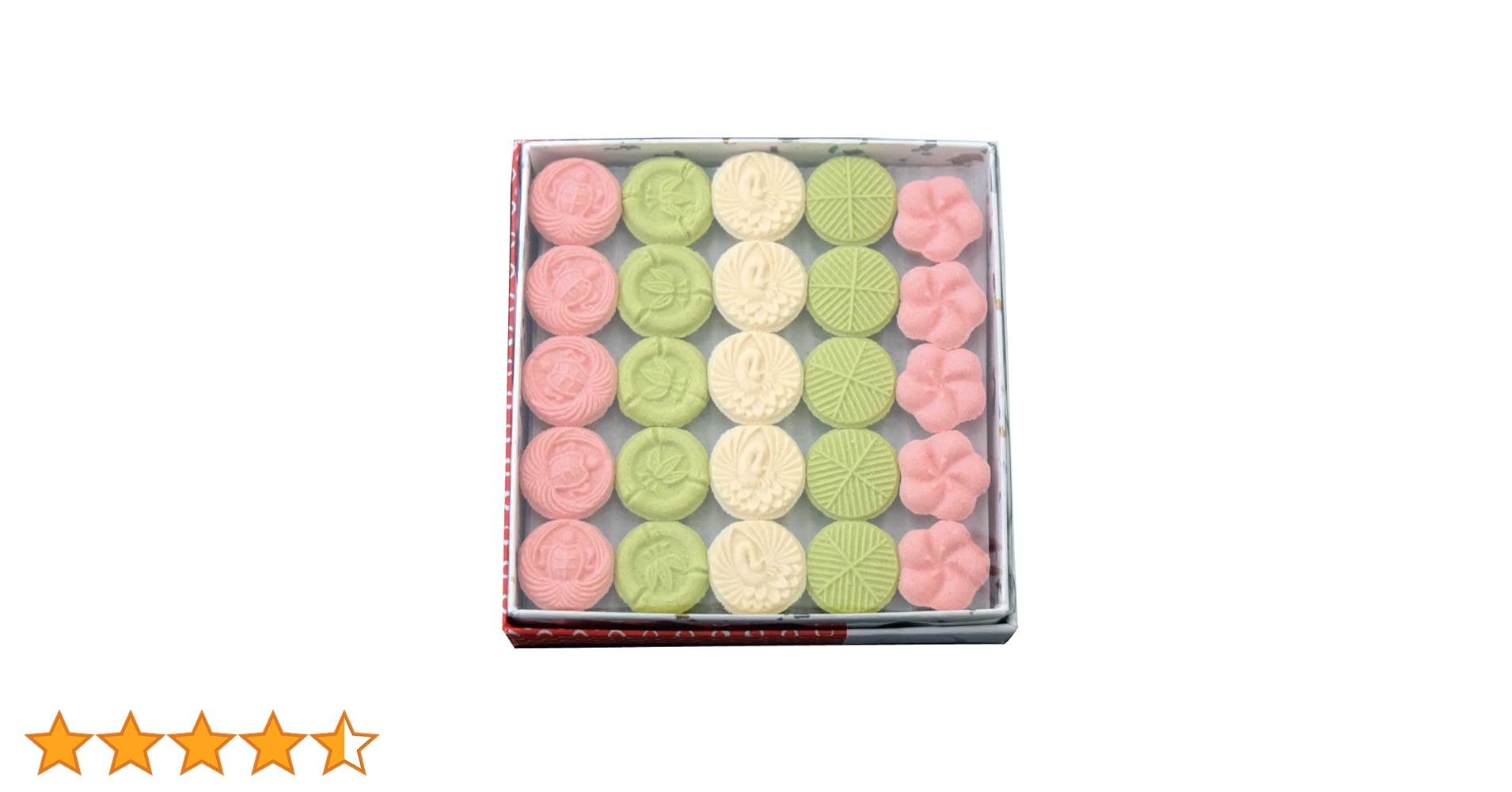 吹上盆　干菓子器　5枚セット Amazon | SDKWDH ばいこう堂 百景 和三盆 干菓子 和三盆糖 千代